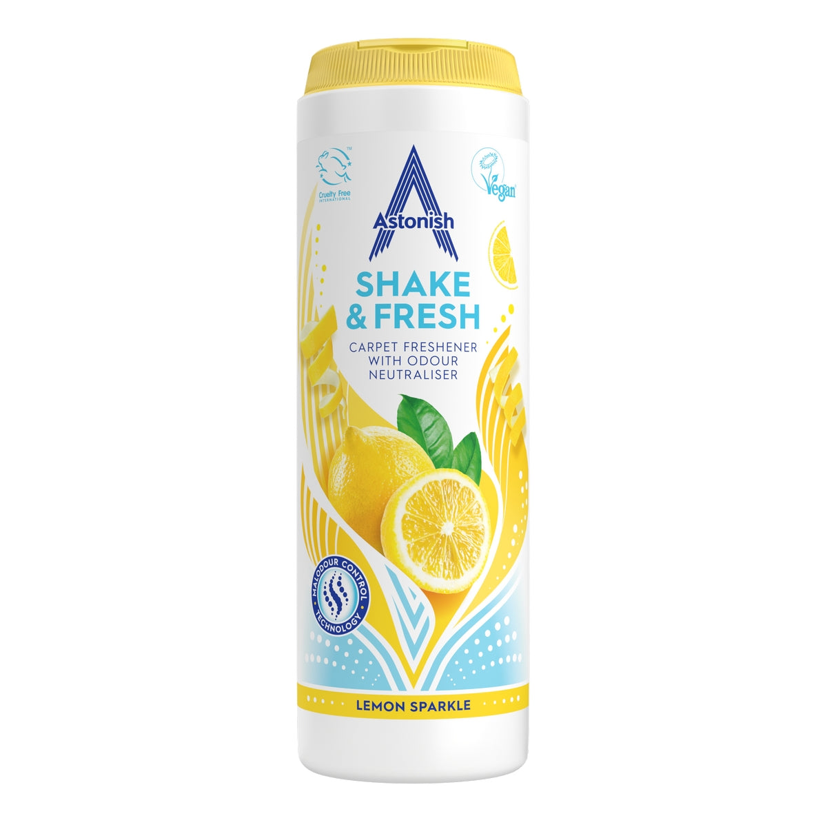 Astonish Shake and Fresh Carpet Freshener Lemon Sparkle - 350g