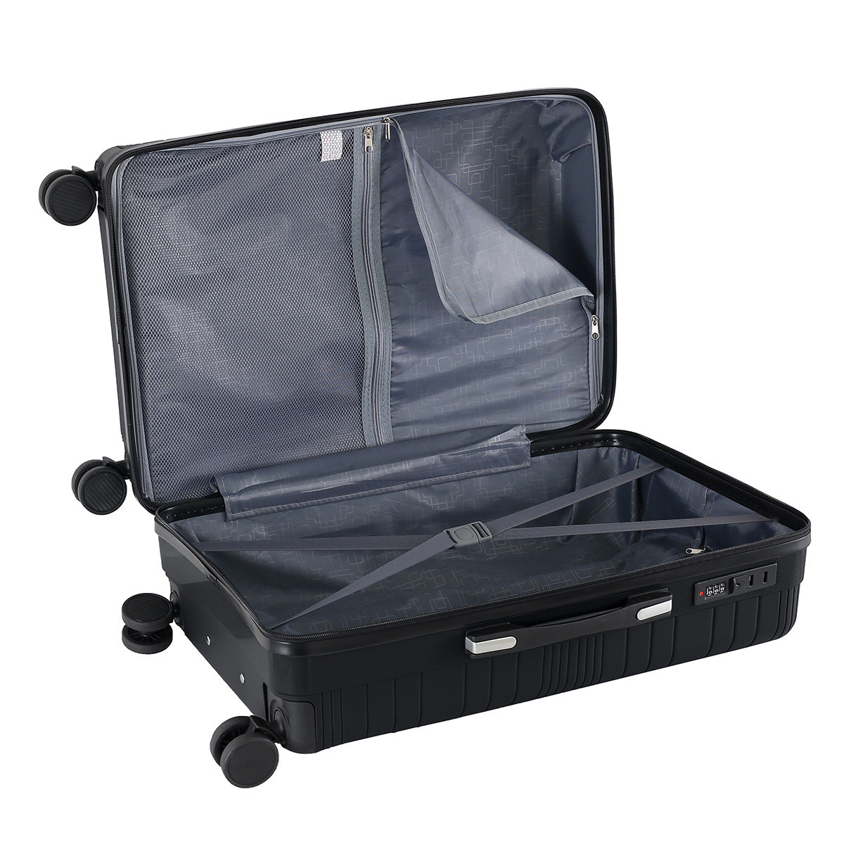 Wheeled Suitcase Large 90 Litre - Dark Grey