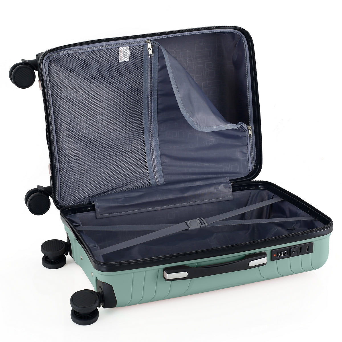 Wheeled Suitcase Large 90 Litre - Fruit Green