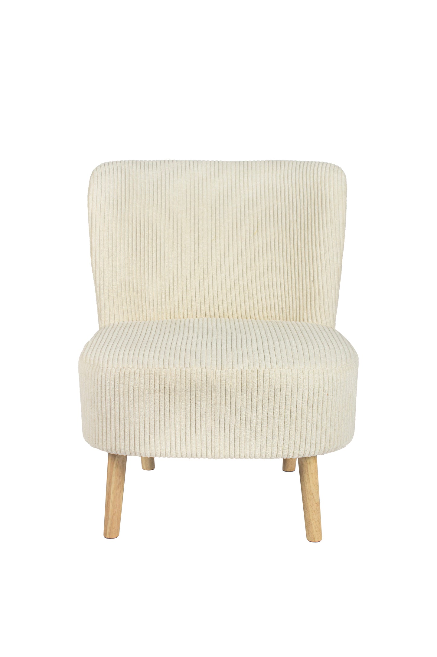 Essentials Large Teddy Chair Cream Ribbed by Hamilton McBride