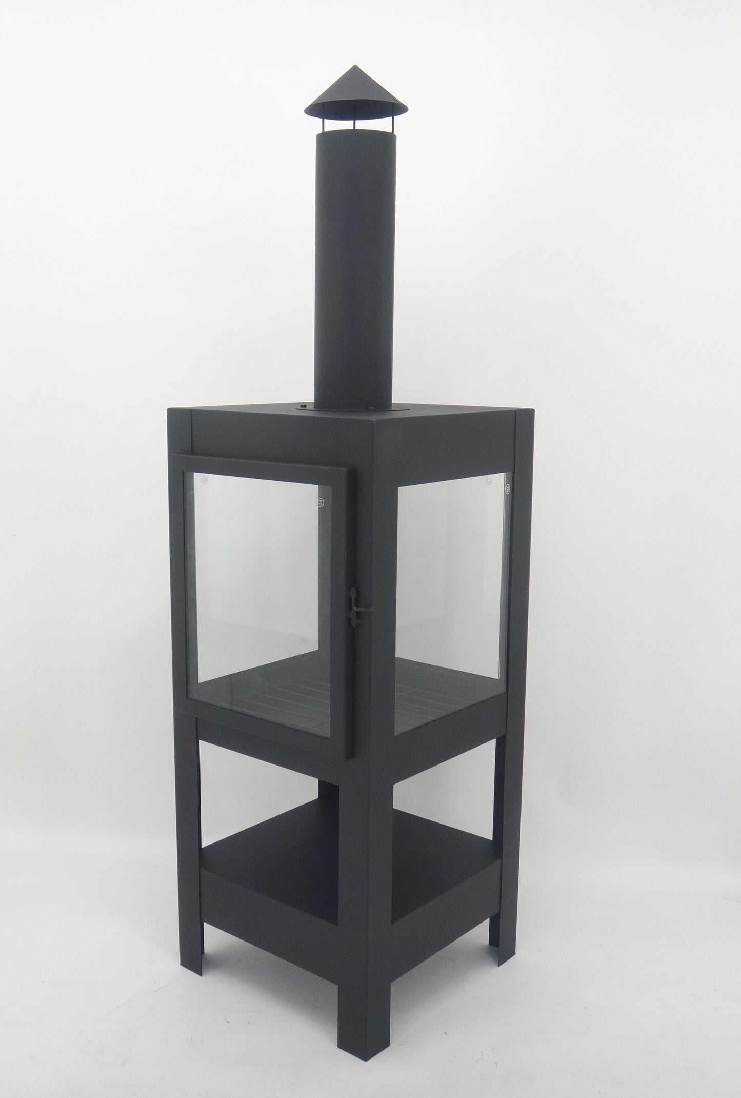 Outdoor Heating Chiminea Metal 139cm by Primary Image