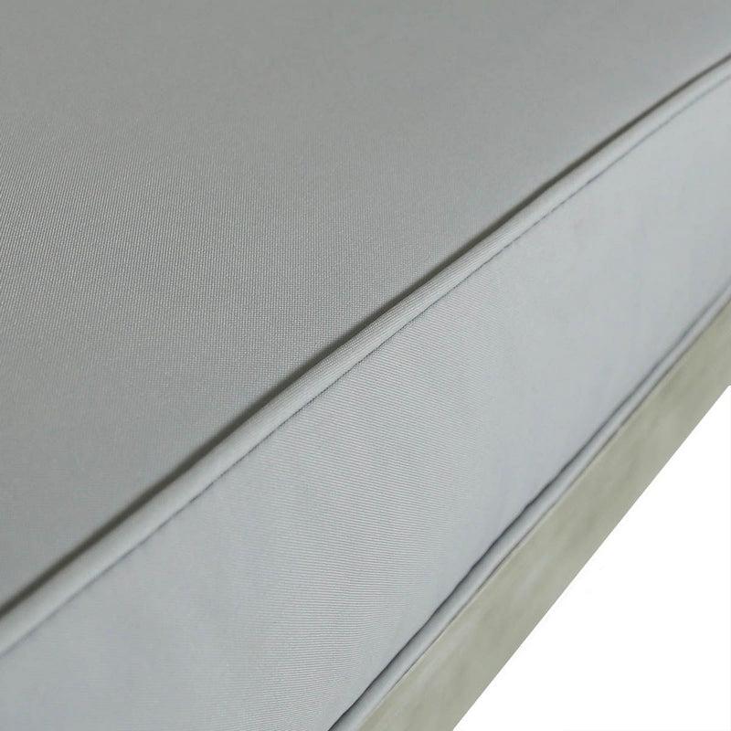 Eco Garden Furniture Set by Wensum - 4 Seats Grey Cushions