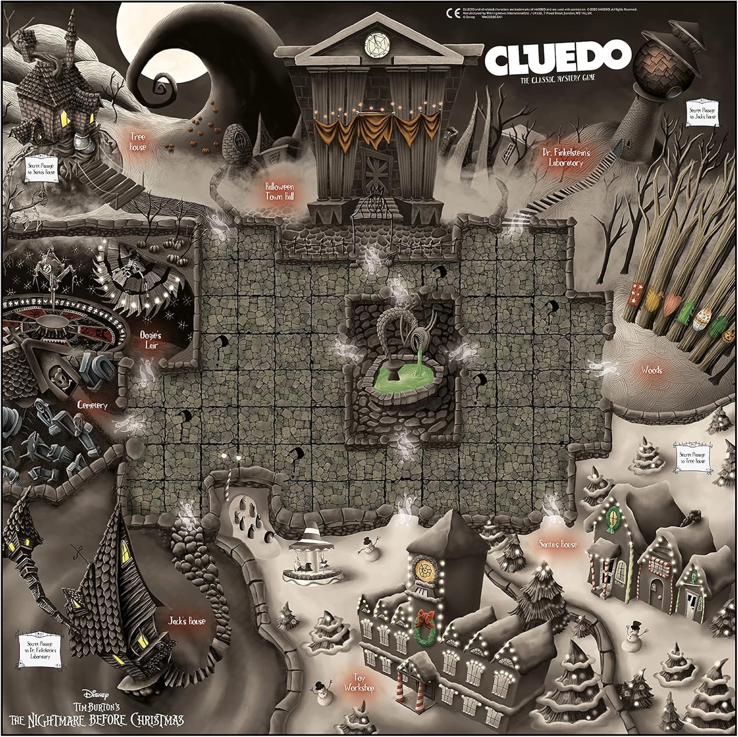 Cluedo - Nightmare Before Christmas