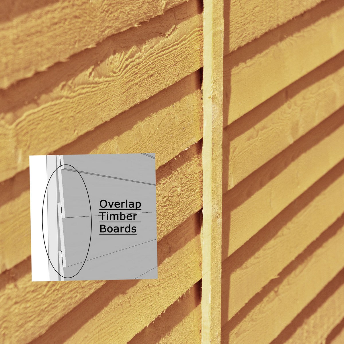 Shire Alora 7' 1" x 12' Pent Summerhouse - Premium Dip Treated Overlap