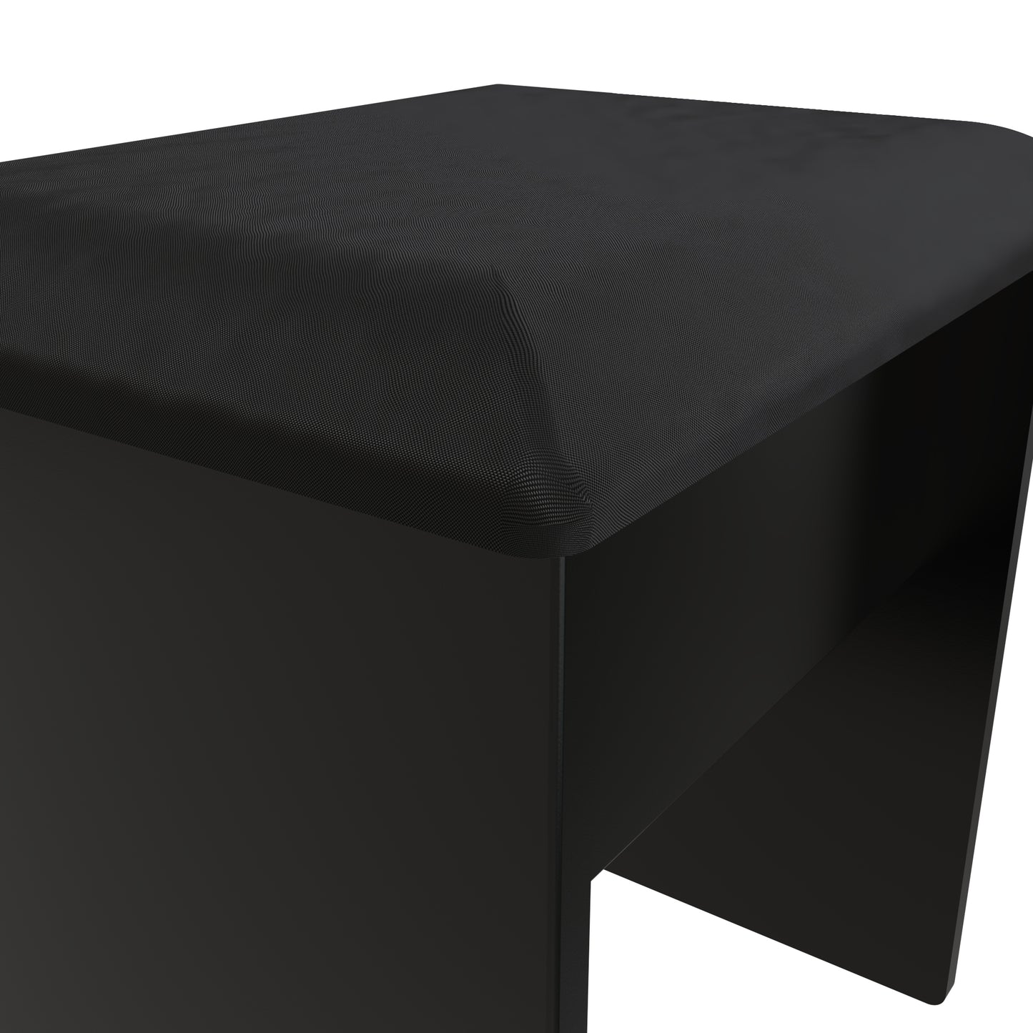 Avon Dressing Stool Black 50cm