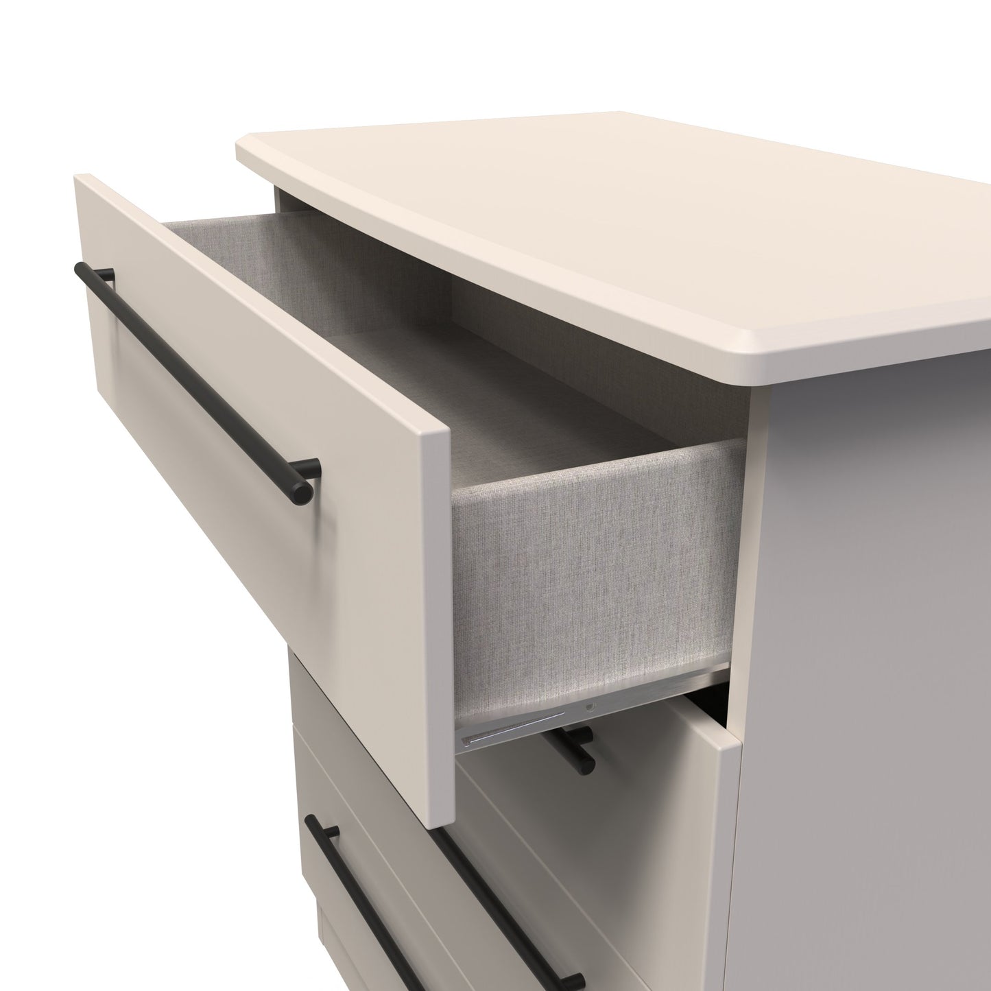 Beverley Chest of Drawers Off-White 4 Drawers 89cm