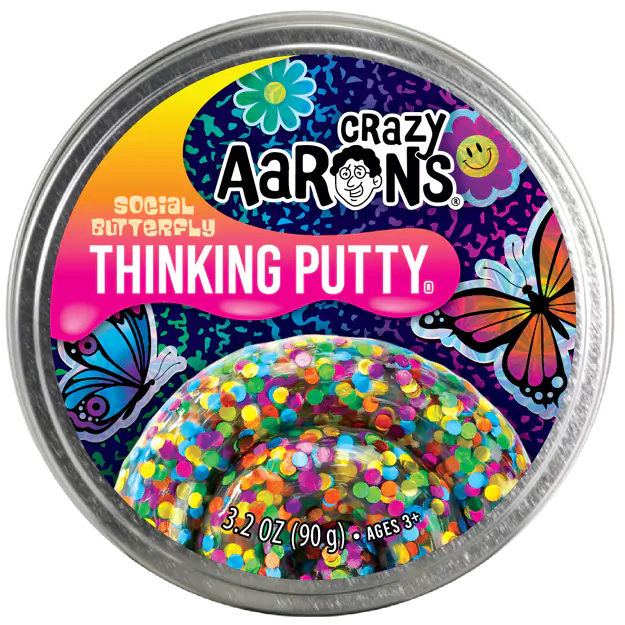 Trendsetters Social Butterfly - Thinking Putty