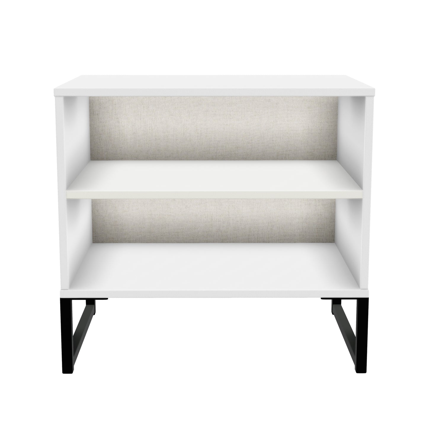 Diego G Shelving Unit White 2 Shelves 58cm