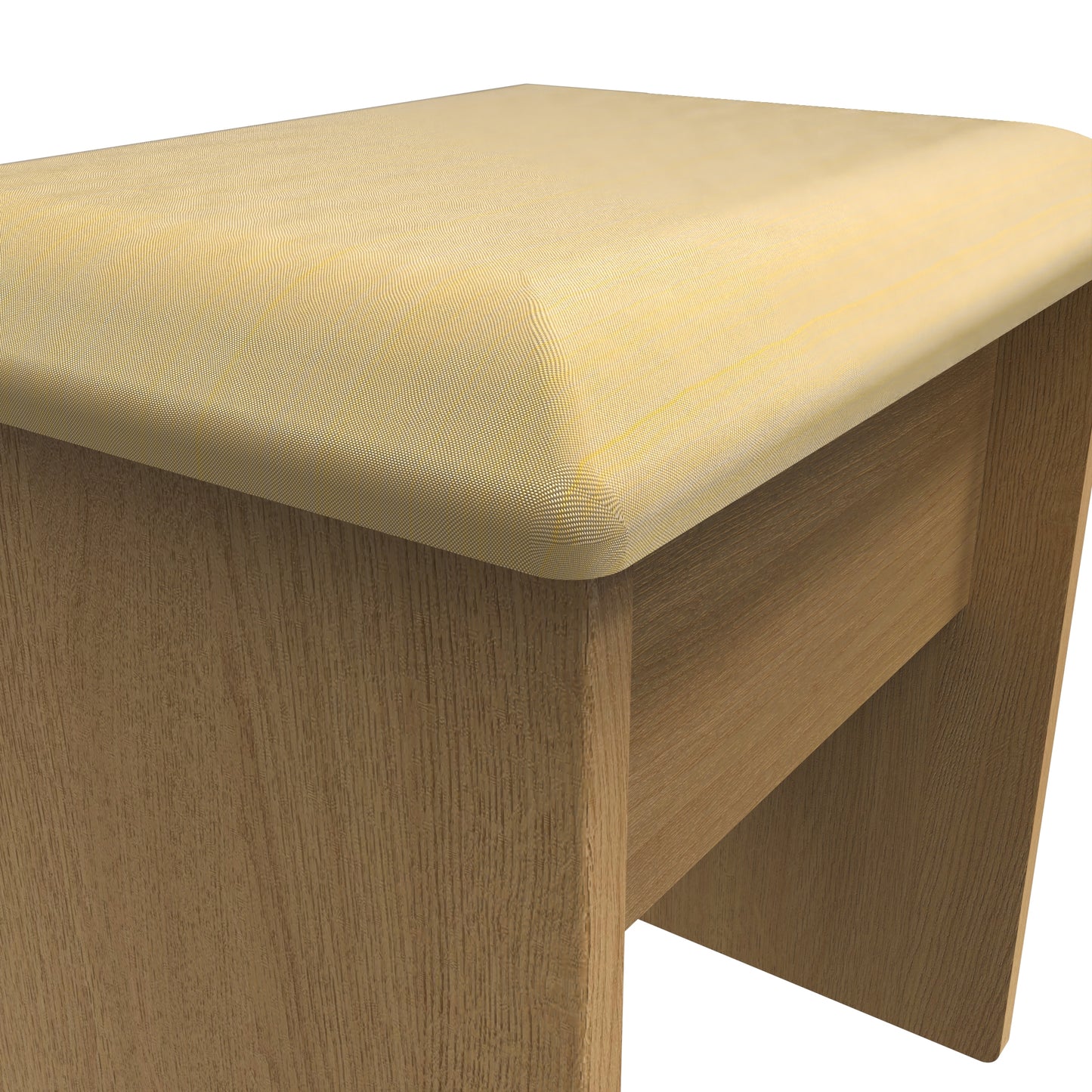 Dorset Dressing Stool Oak 50cm