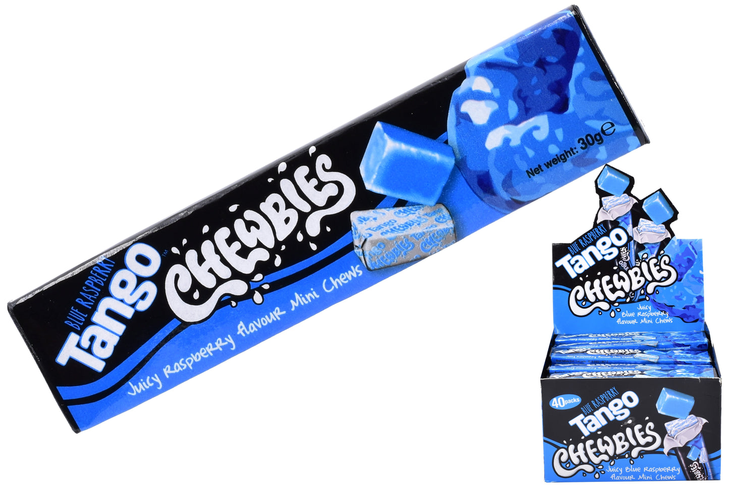 Tango Blue Raspberry Chewbies Stick Pack