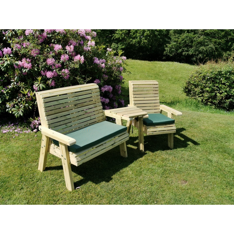 Ergo Garden Tete a Tete by Churnet Valley - 3 Seats
