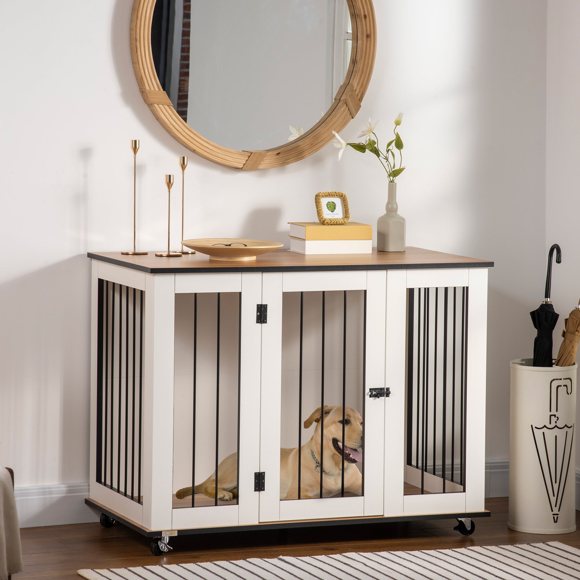 PawHut Dog Crate Furniture only1