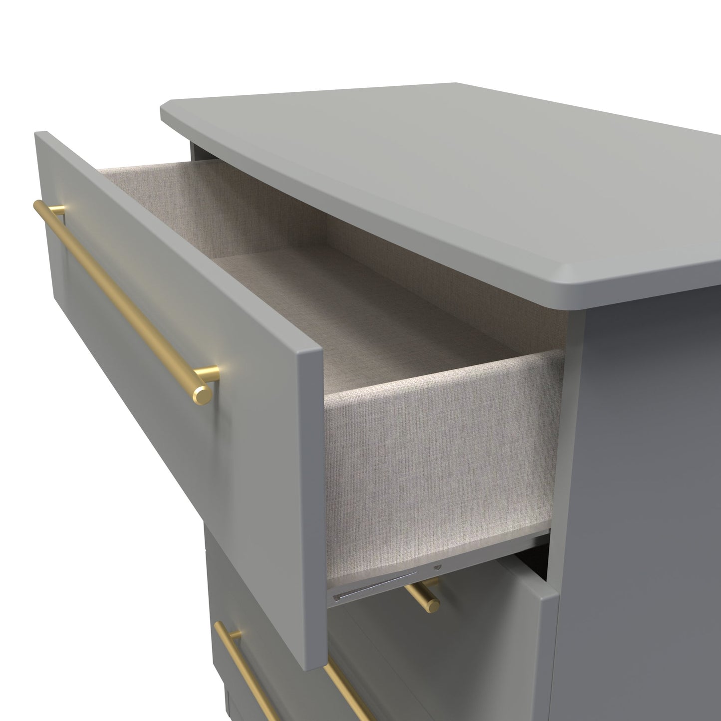 Haworth Chest of Drawers Grey 4 Drawers 89cm