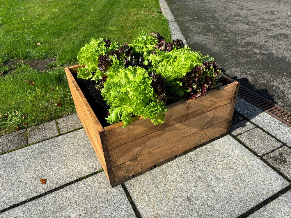 Country Square Garden Planter by Charles Taylor