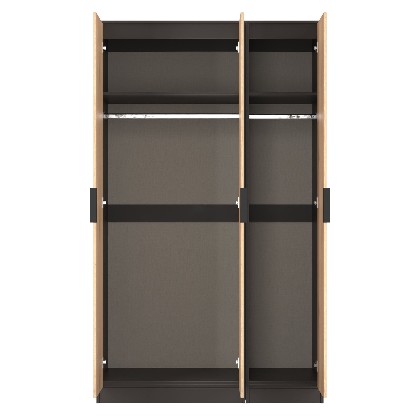 Hong Kong B Tall Wardrobe Not Applicable 3 Doors 1 Shelf 198cm