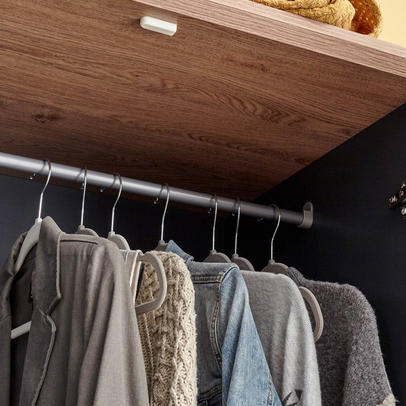 Kendal Tall Wardrobe Blue 2 Doors 1 Drawer