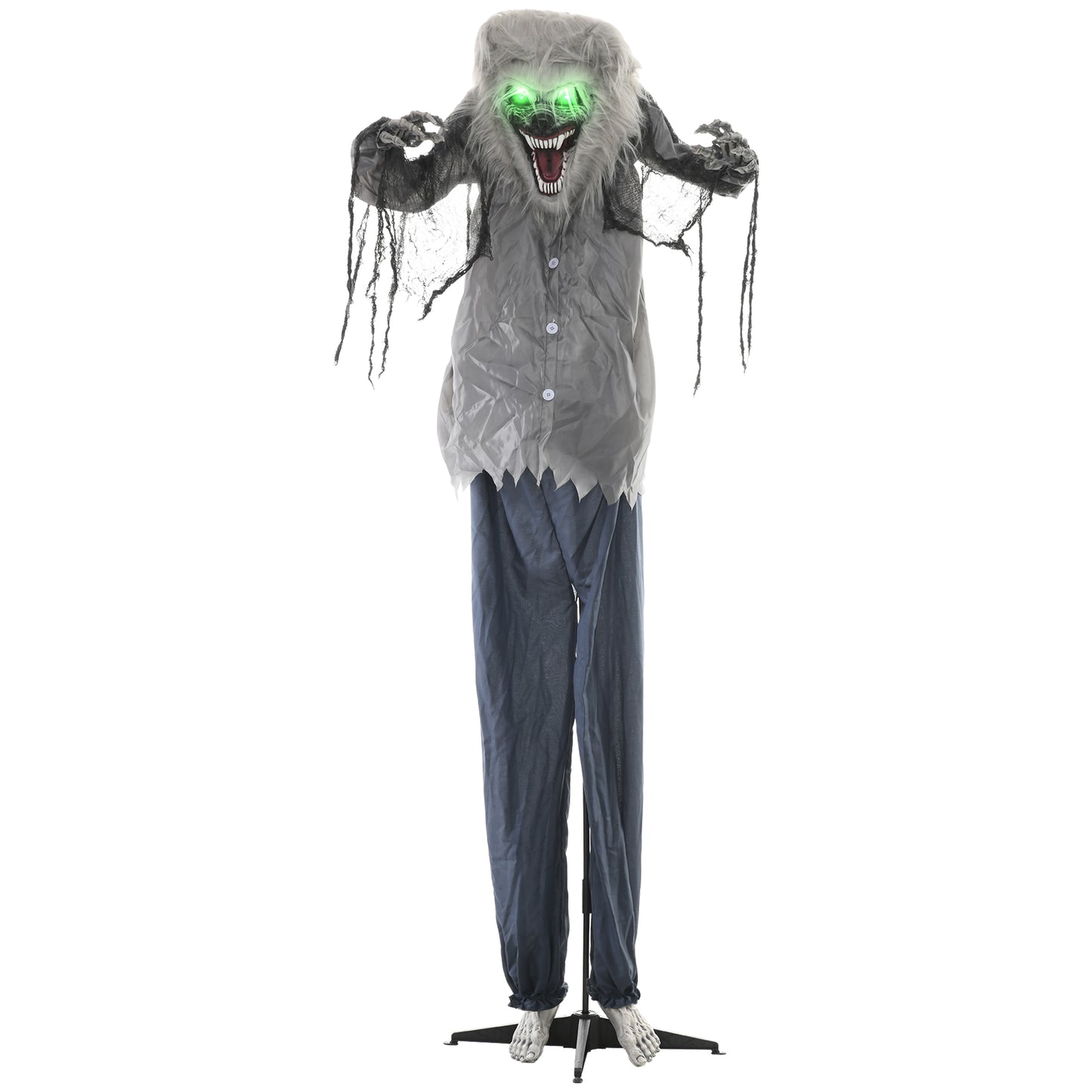 Animated Werewolf Halloween Decoration - 210cm