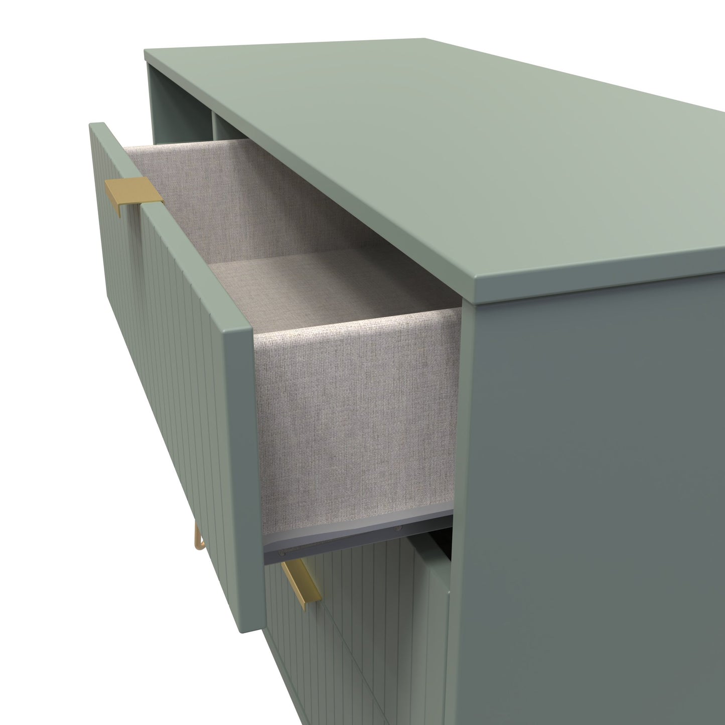 Linear TV Unit Not Applicable 2 Shelves 3 Drawers 97cm