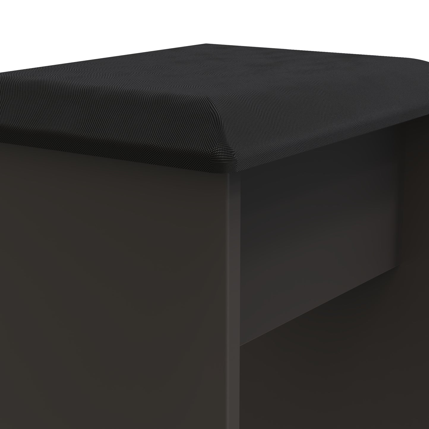 Las Vegas F Dressing Stool Dark Grey 51cm