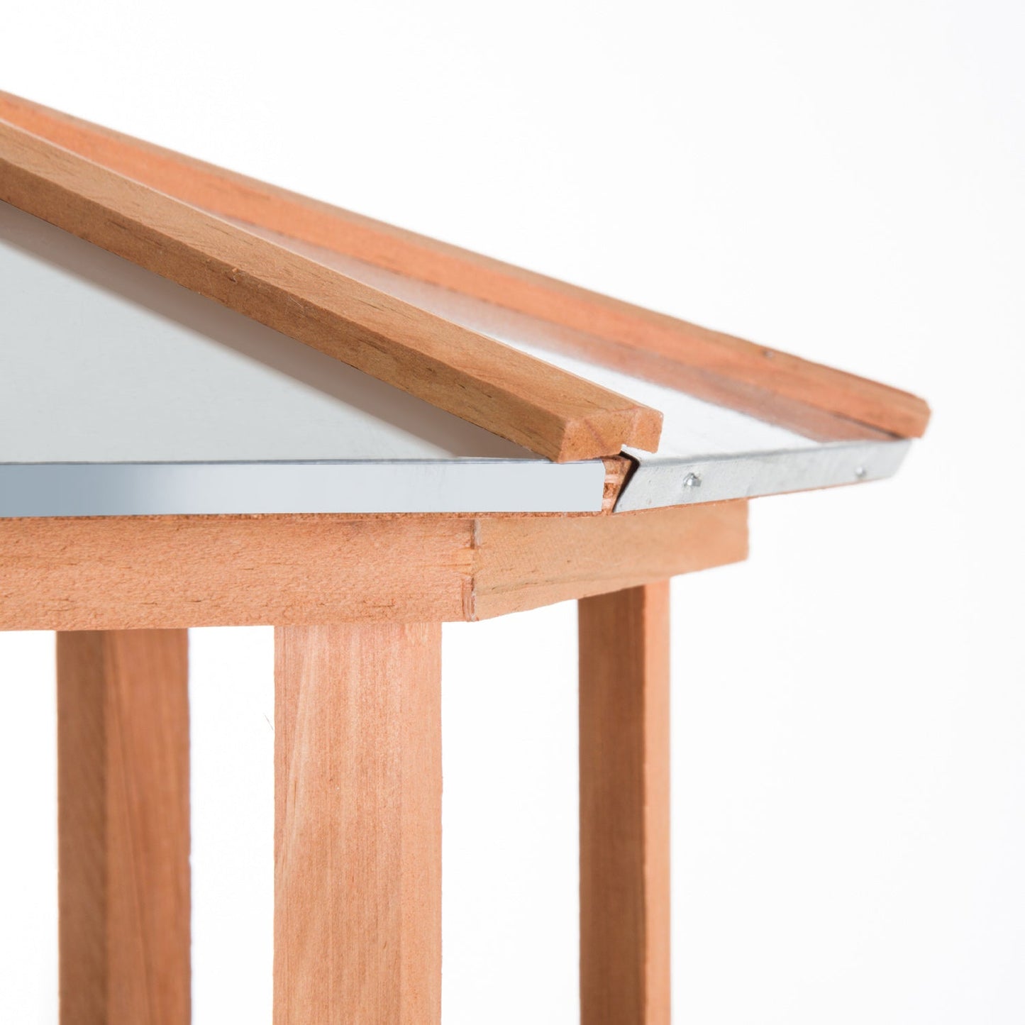 Charm 153cm High Rise Bird Feeder Table Natural by Pawhut