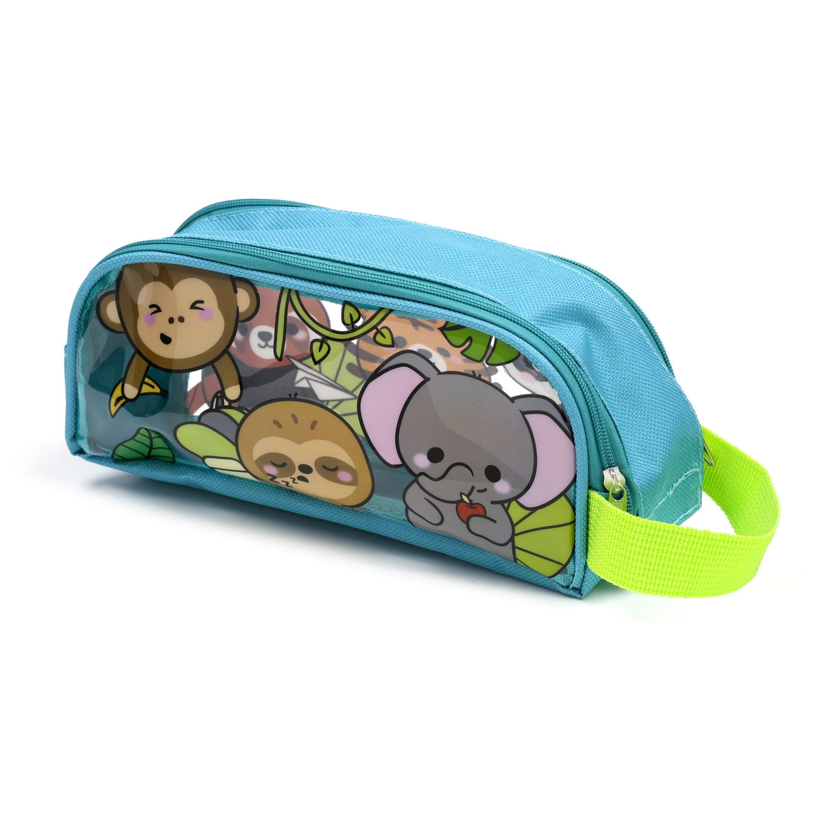 Adoramals Wild Clear Window Pencil Case - 20cm