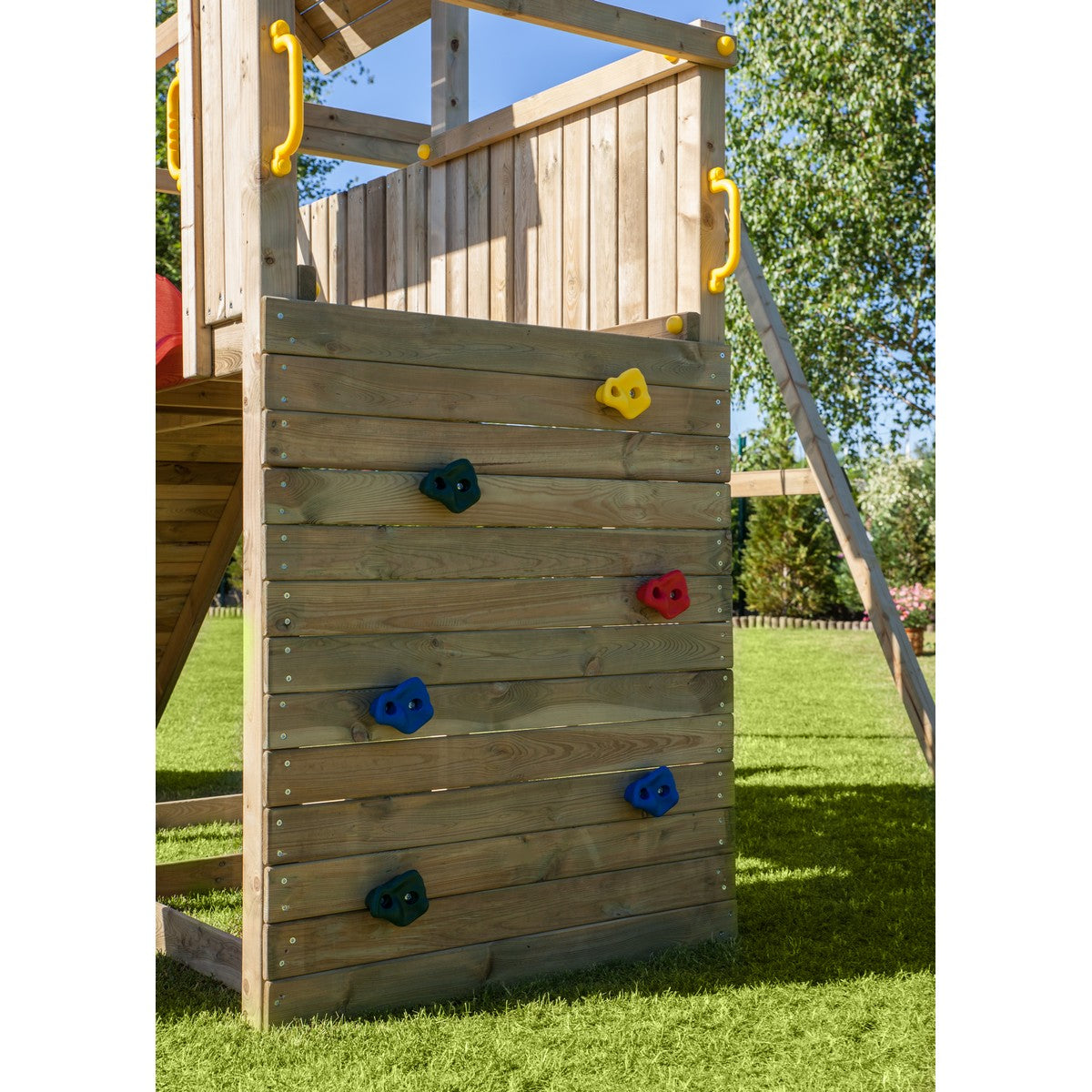 Adventure Peaks Garden Playfort 46m x 31m by Shire