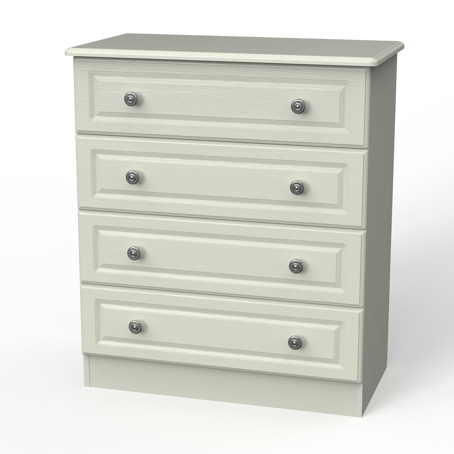 Pembroke Chest of Drawers Cream 4 Drawers 77cm