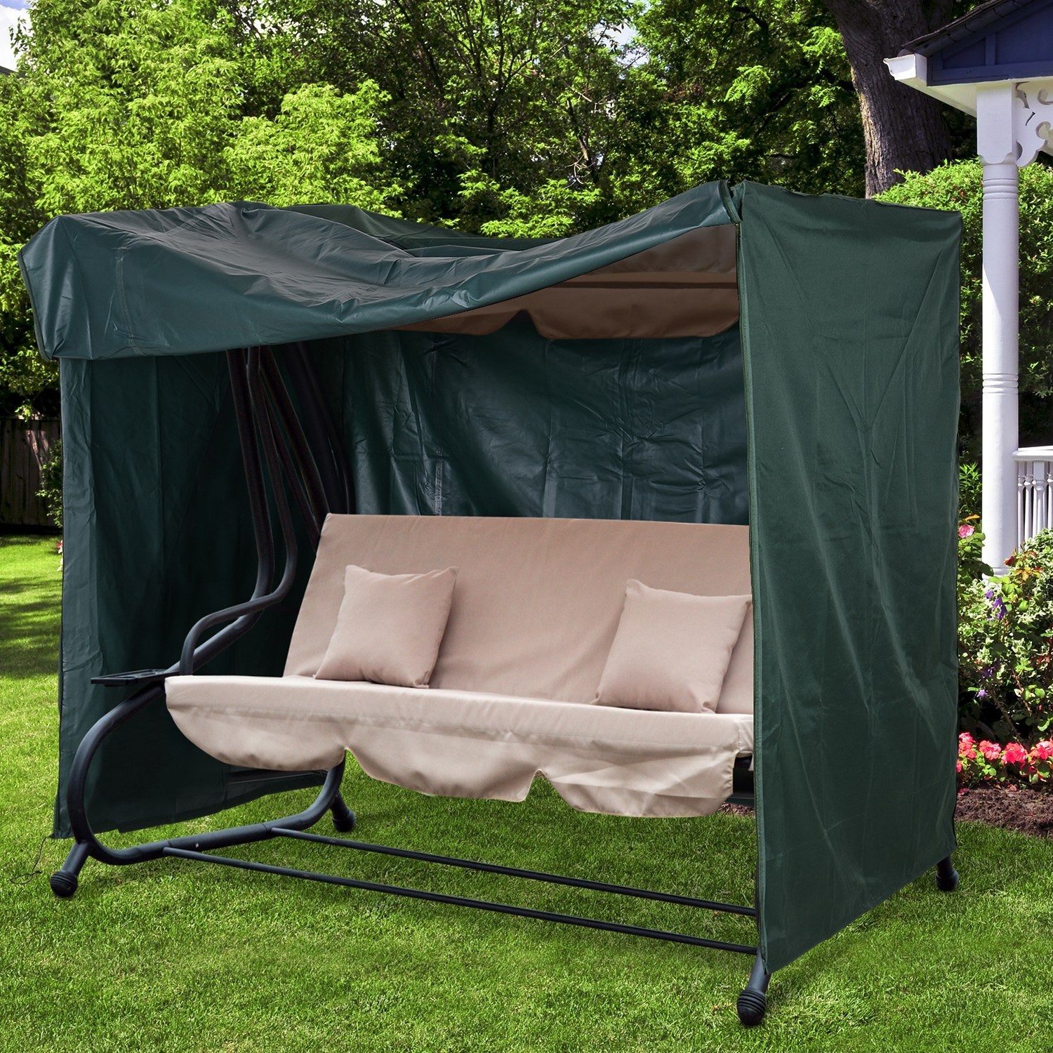 600D Oxford Patio Swing Chair Cover Outdoor Garden Furniture Rain