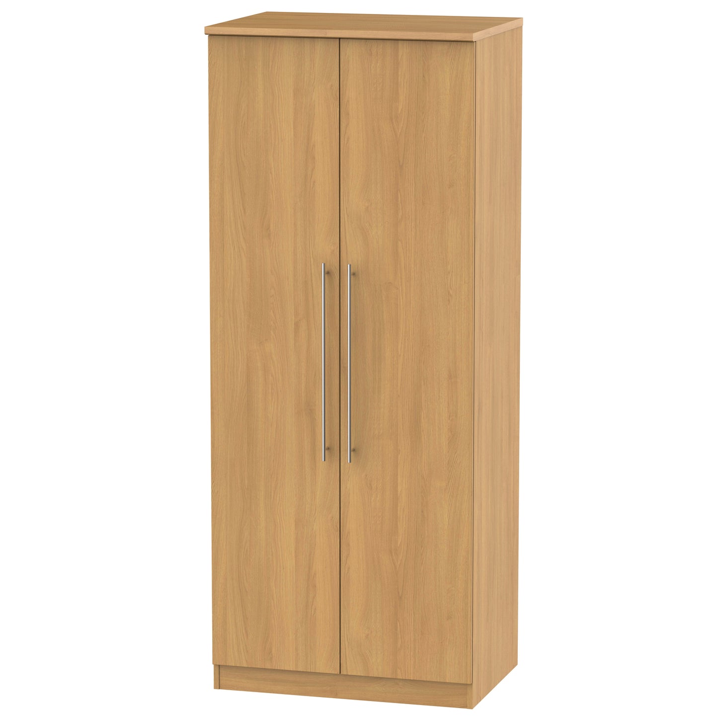 Sherwood Tall Wardrobe Natural 2 Doors 74cm