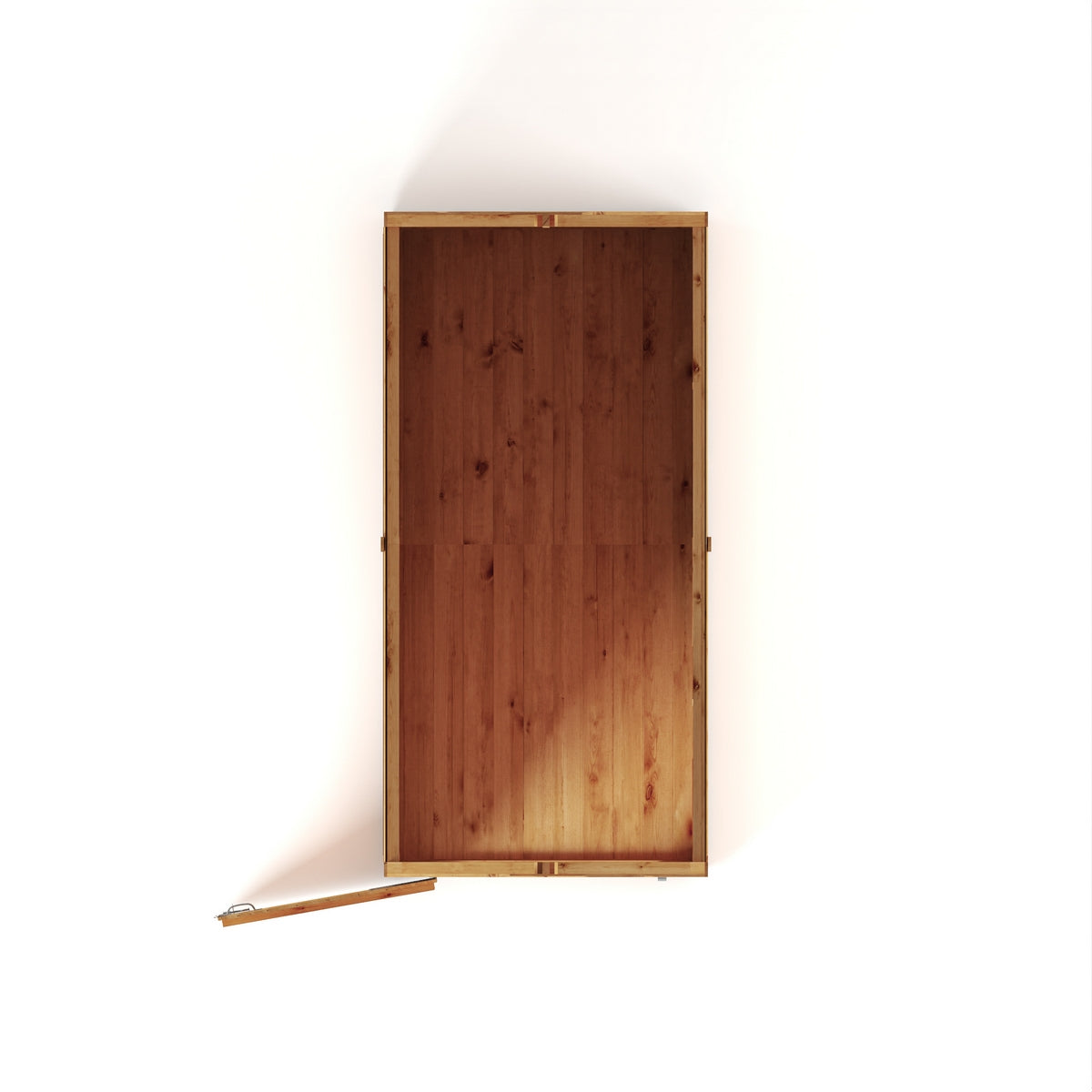 Mercia Woodsman 8' 2" x 4' 3" Apex Shed - Premium Dip Treated Shiplap - Glass Windows