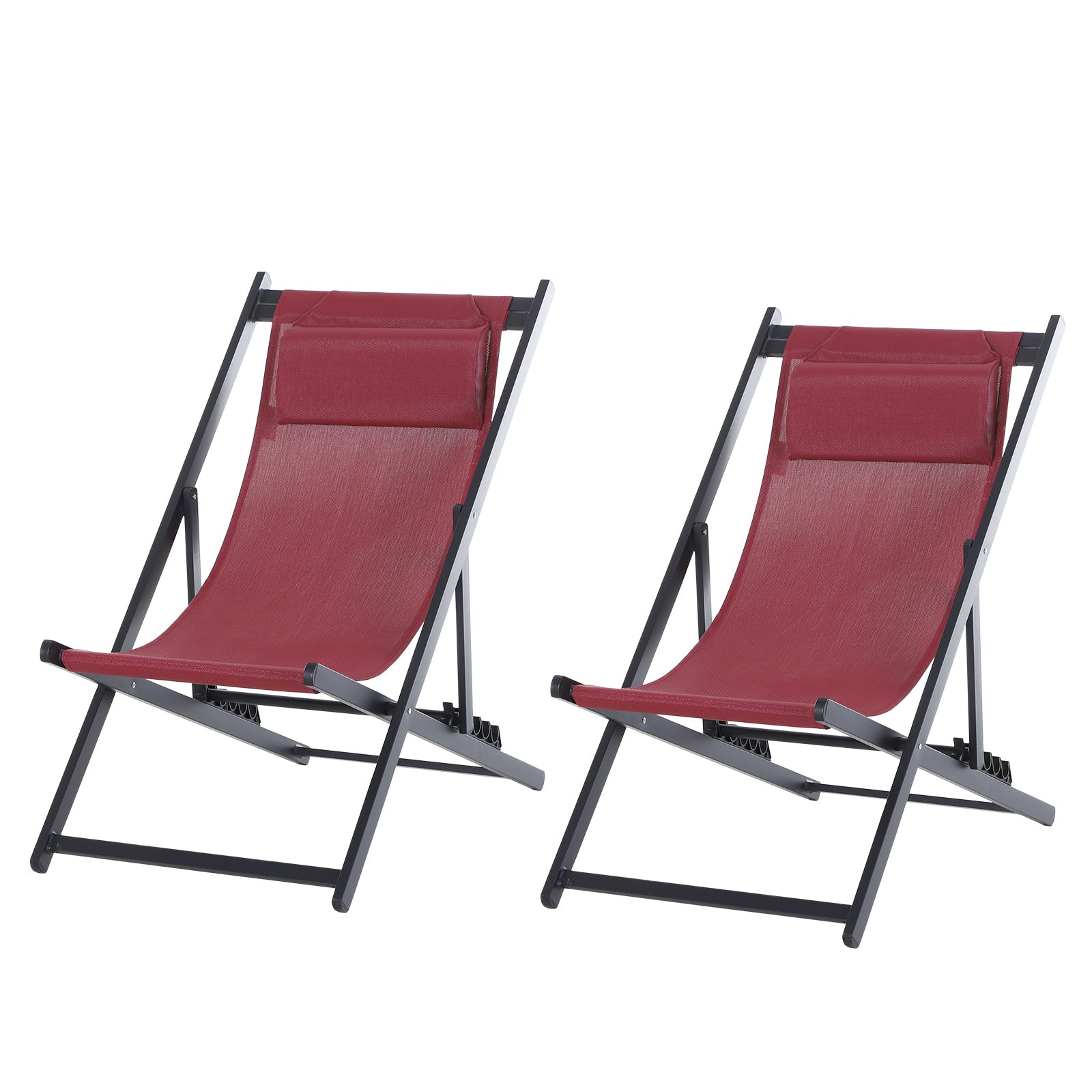 aluminium frame garden chairs