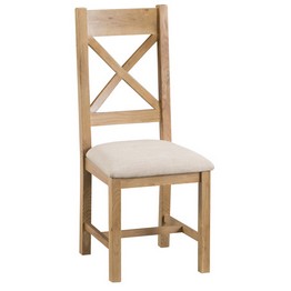 Cross Back Dining Chair