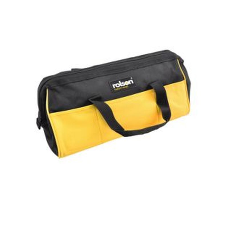 Fabric Bag 13 Compartments 45.5cm - Black & Yellow by Rolson