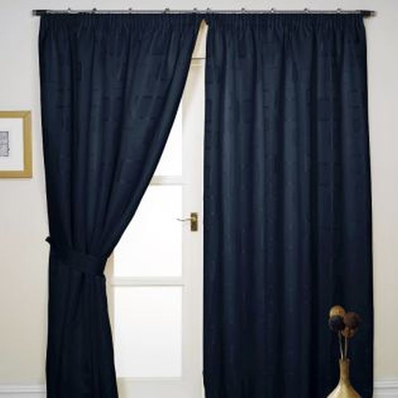 Milano Curtains 66 x 90 Black