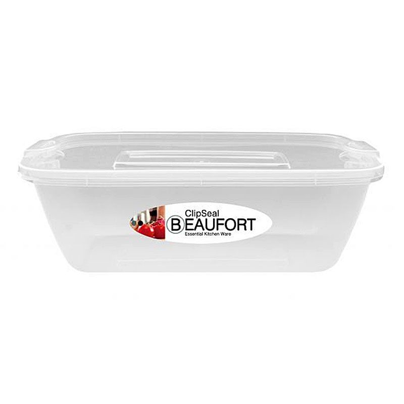 Clipseal Rectangular Food Container 1L