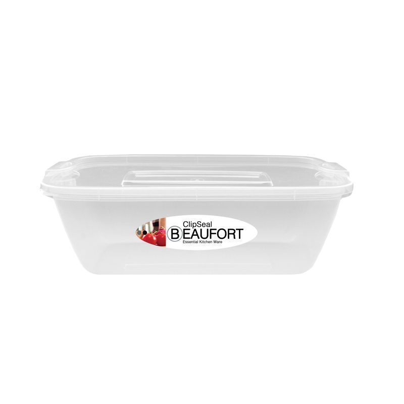 Beaufort Clipseal Rectangular Food Container 2L