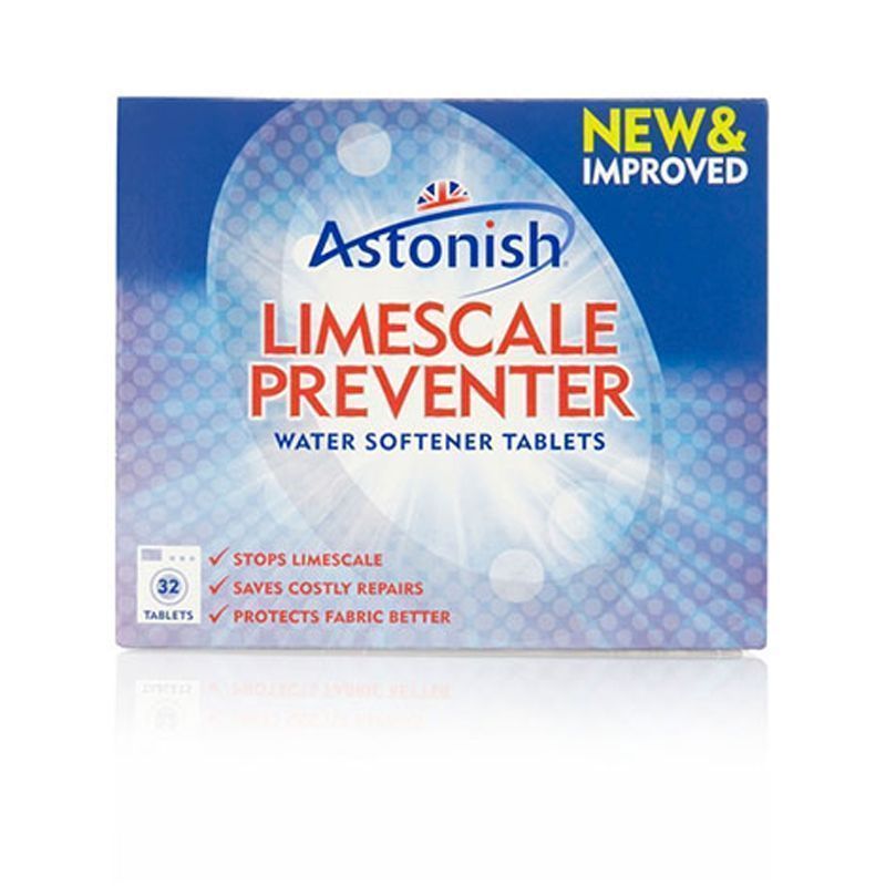 Astonish Limescale Preventer Water Softener Tablets (32 Pack)