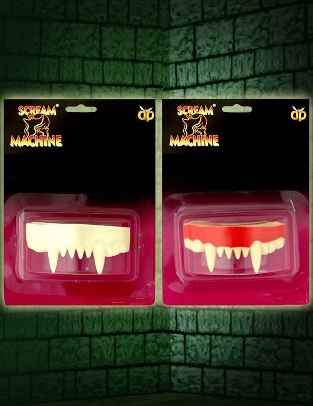 Halloween Horror Teeth (red in colour)