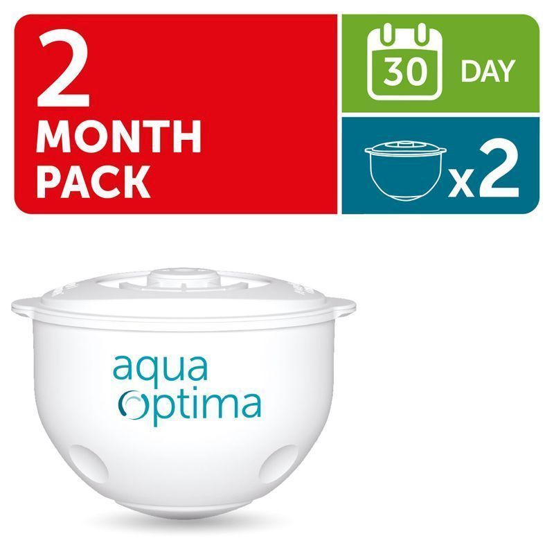 Aqua Optima 30 Day Water Filter 2 Pack