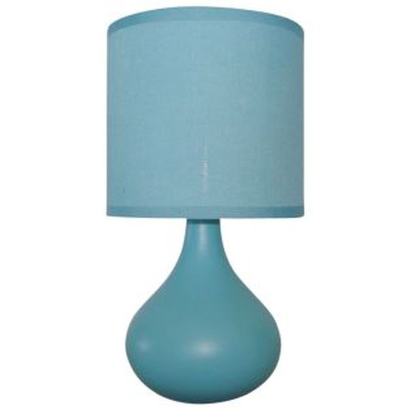 Teardrop Table Lamp - Aqua