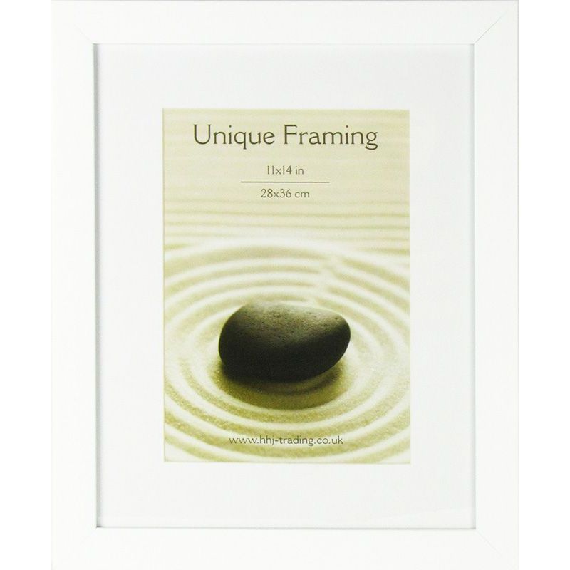 White Contemporary Photograph Frame (14 x 11 Inch)