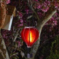 See more information about the Balloon Solar Garden Lantern Decoration Orange LED - 44cm by Smart Solar