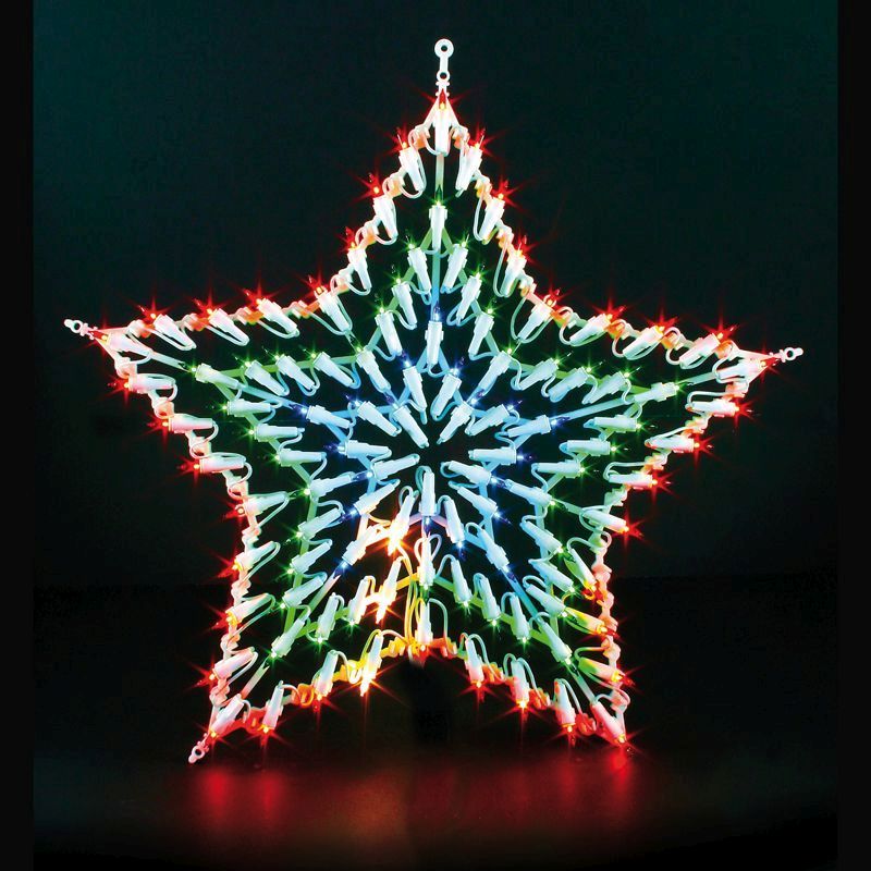 Star Christmas Window Light (100b)