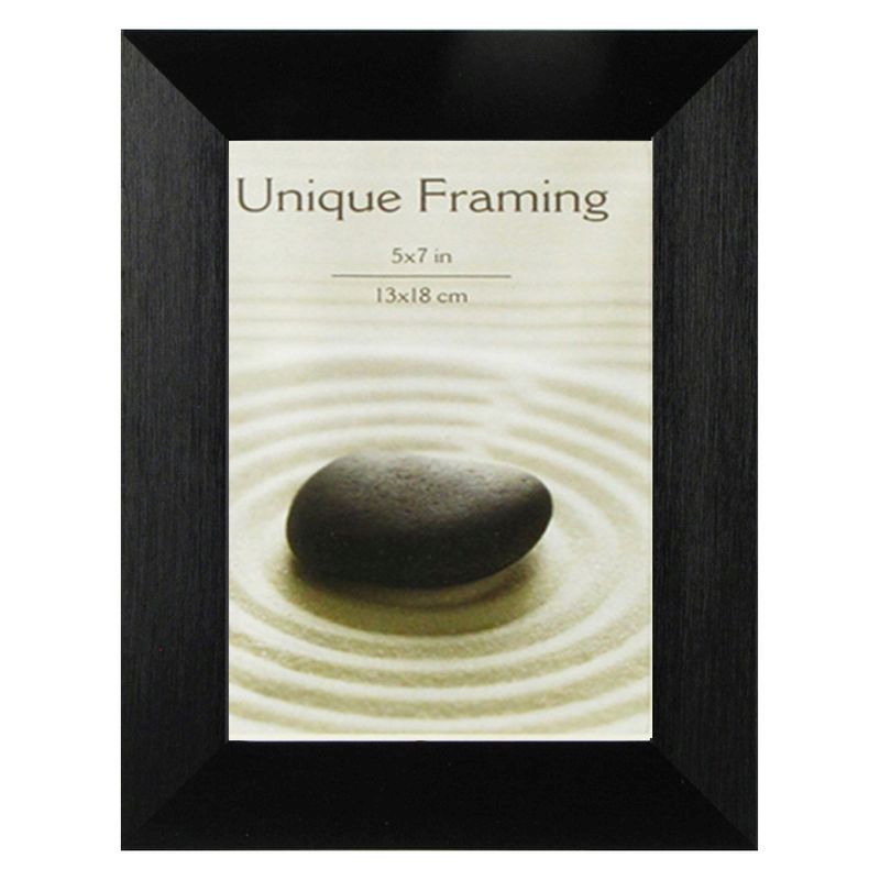 Black Contemporary Photograph Frame (7" x 5")