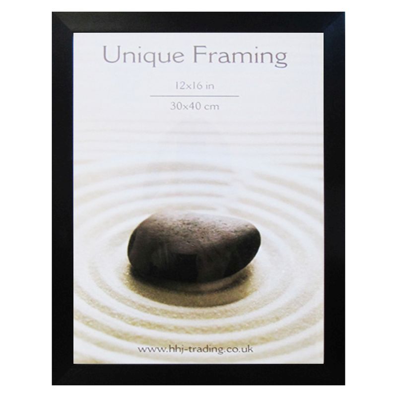 Black Contemporary Photograph Frame (16" x 12")