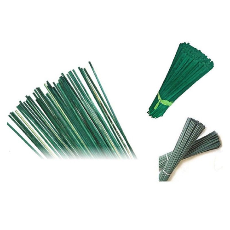 Split Green Support Canes 18 Inch -30 Pack