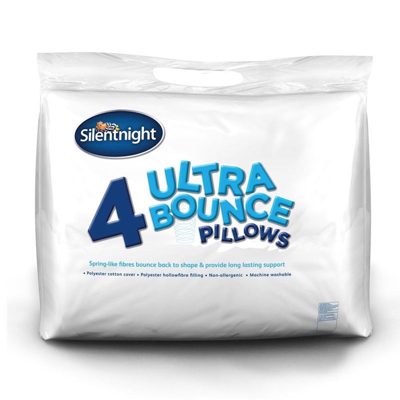 Silent Night Ultrabounce 4 Pack Pillow