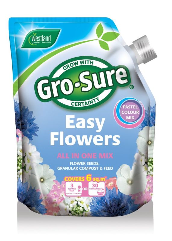 1.5kg Gro-Sure Easy Flowers Pastel