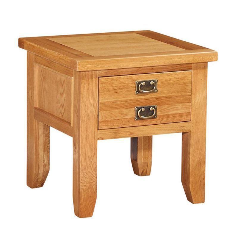 Cotswold New lamp Table 2 Handles 1 Drawer