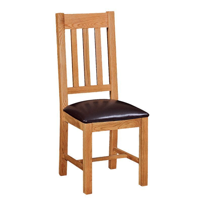 Cotswold Oak Vertical Slat Dining Chair